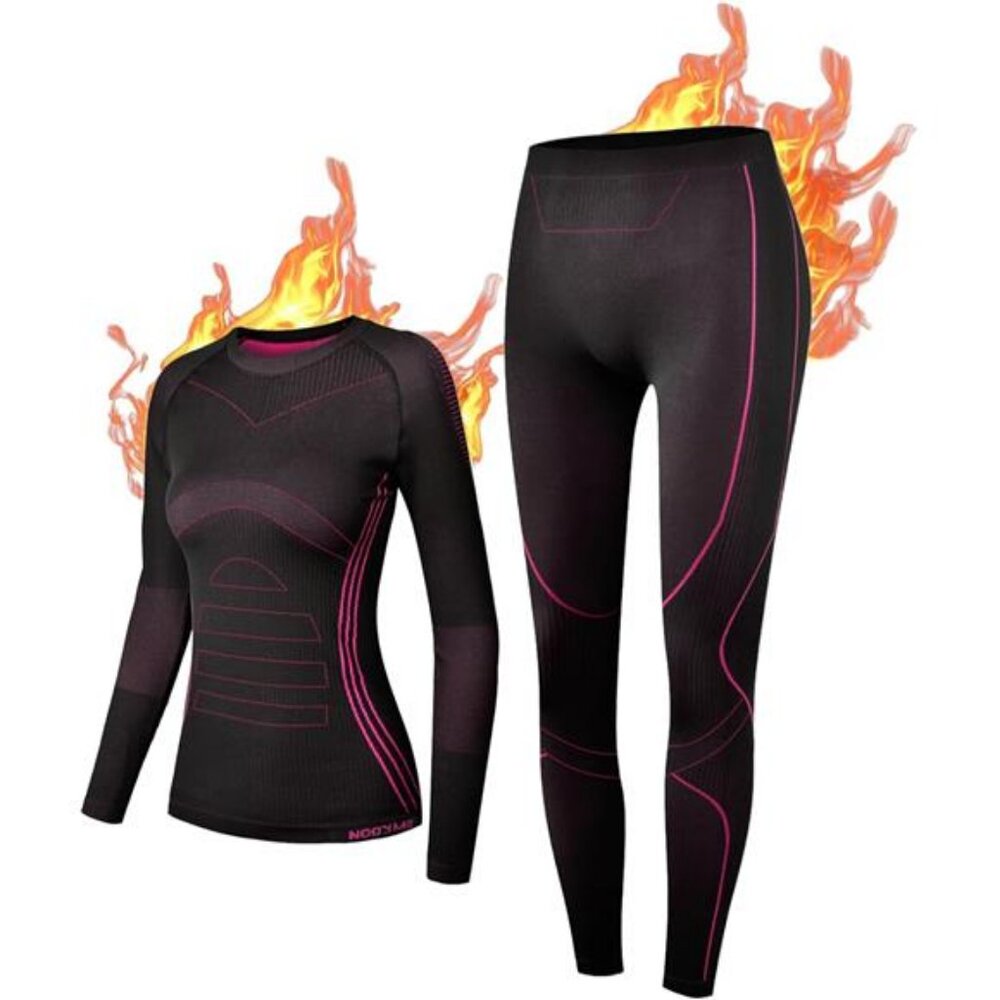 Thermal Underwear for Women Base Layer Women Cold Weather, Long Johns for Women